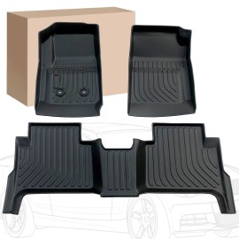 Toptier_autoparts Alfombrillas para Chevy Colorado/GMC Canyon Crew Cab 2015-22 TPE de calidad OEM