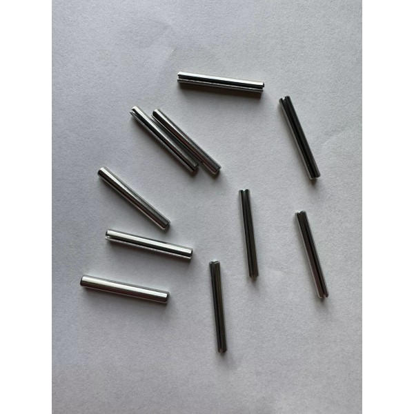 Unbranded STAINLESS STEEL ROLL PINS. 3/16 x 1 1/2” .