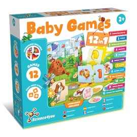 Science4you 12 in 1 Spiele Lernspiele und Kinderspiele ab, Familienspiel für Kinder: Puzzle, Farbenspiel, Nummern und mehr, Spielsachen, Geschenk für Junge und Mädchen 2+ Jahre