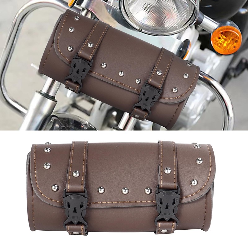 GUDITEM Motorcycle Cruiser Tool Bag Fork Front Fork Bag Waterproof