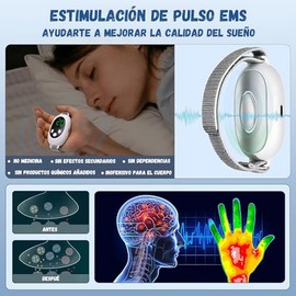 GFHGJH Dispositivo PortáTil de Mano para Dormir, Dispositivo contra la ansiedad,Dispositivo de Ayuda Natural para Dormir para Mejorar La Ansiedad Del 