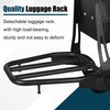 DSISIMO Motorcycle Passenger Backrest Sissy Bar With Back Rest Cushion