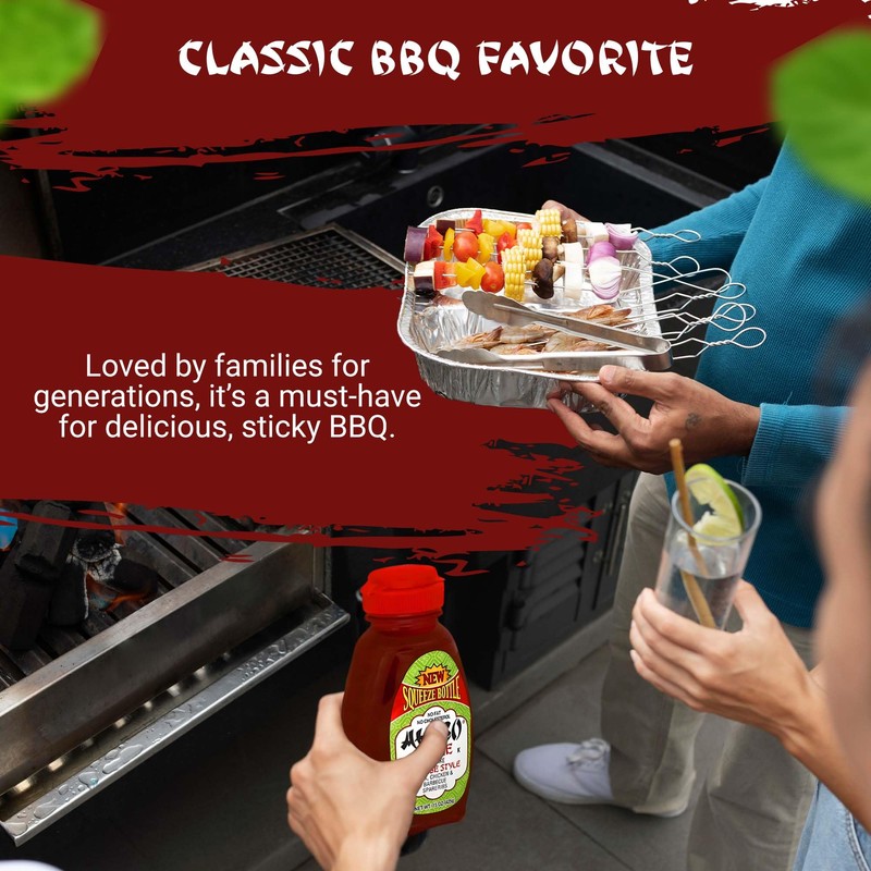 Ah-So Chinese-Style BBQ Sauce, Red Rib – 4 Pack (4