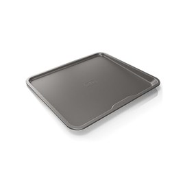 Ninja B30116 Foodi NeverStick Premium 14 inch x 16 inch Cookie Sheet, Nonstick, Oven Safe up to 500⁰F, Dishwasher Safe, Grey