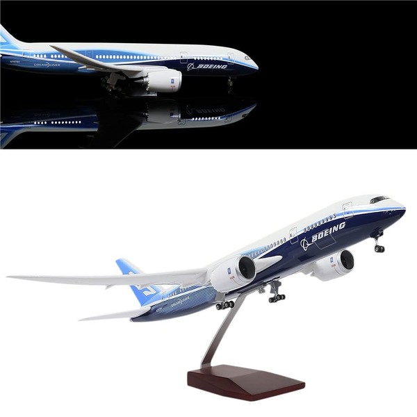 24-Hours 18” 1:130 Scale Model Jet Boeing 787 Plane Model