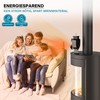 Wiltec Fireplace Fan with 3 Blades 50 to 300 °C,