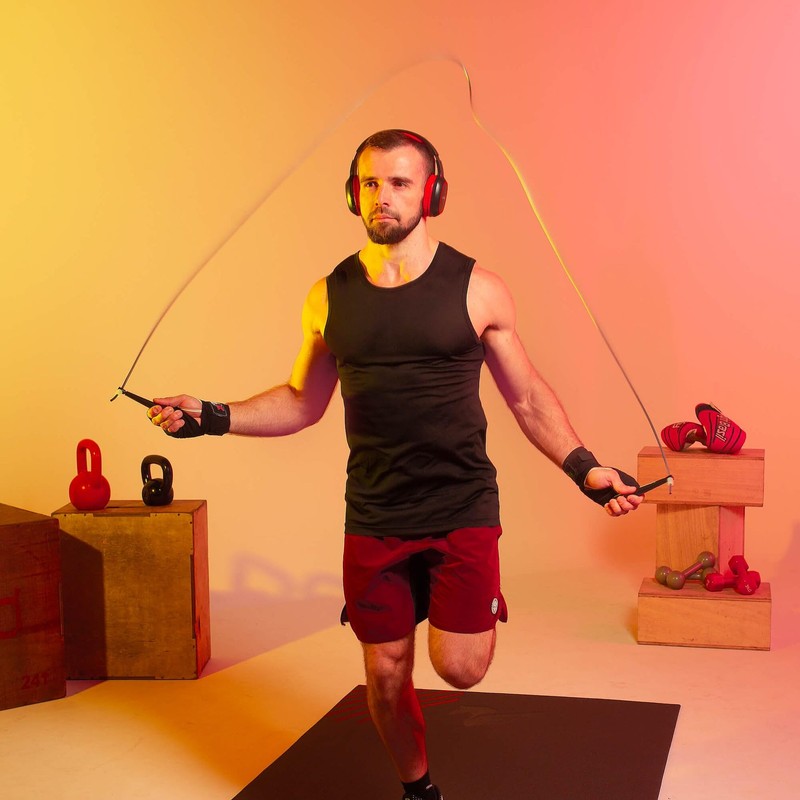 Elite Jumps: BOXER Jump Rope for Intermediate Training, Adult Jump