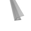 Gordon Glass® Shower Door Clear Polycarbonate Strike Seal with Soft