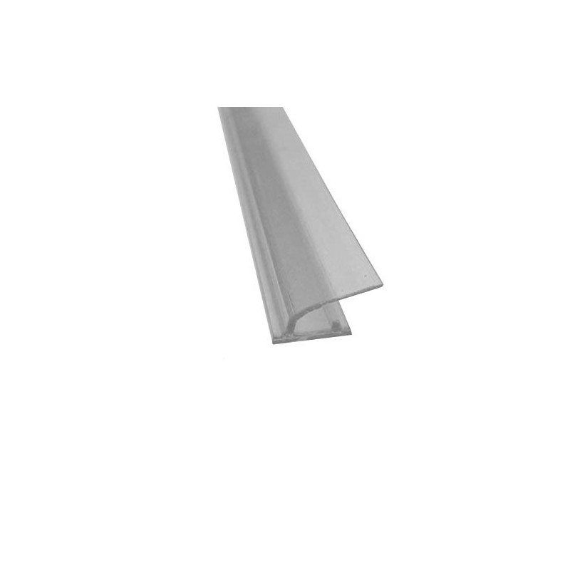 Gordon Glass® Shower Door Clear Polycarbonate Strike Seal with Soft