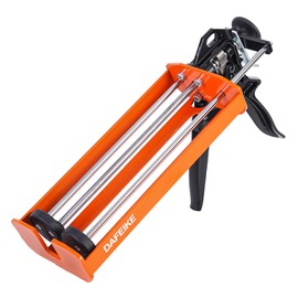 DAFEIKE 20oz 22oz Epoxy Gun Dual Cartridge Gun Epoxy Anchoring Adhesive Applicator for Dual Component 600ml 650ml, Orange