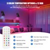 HOJOYRI Modern Wireless Battery Operated Wall Sconces, Black Rechargeable Cordless