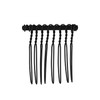 VOCOSTE Anti-Slip Hairside Comb Axserie Metal Black Hair Side Comb