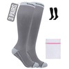 360 RELIEF 3 Pairs Compression Socks for Women Men 15-20