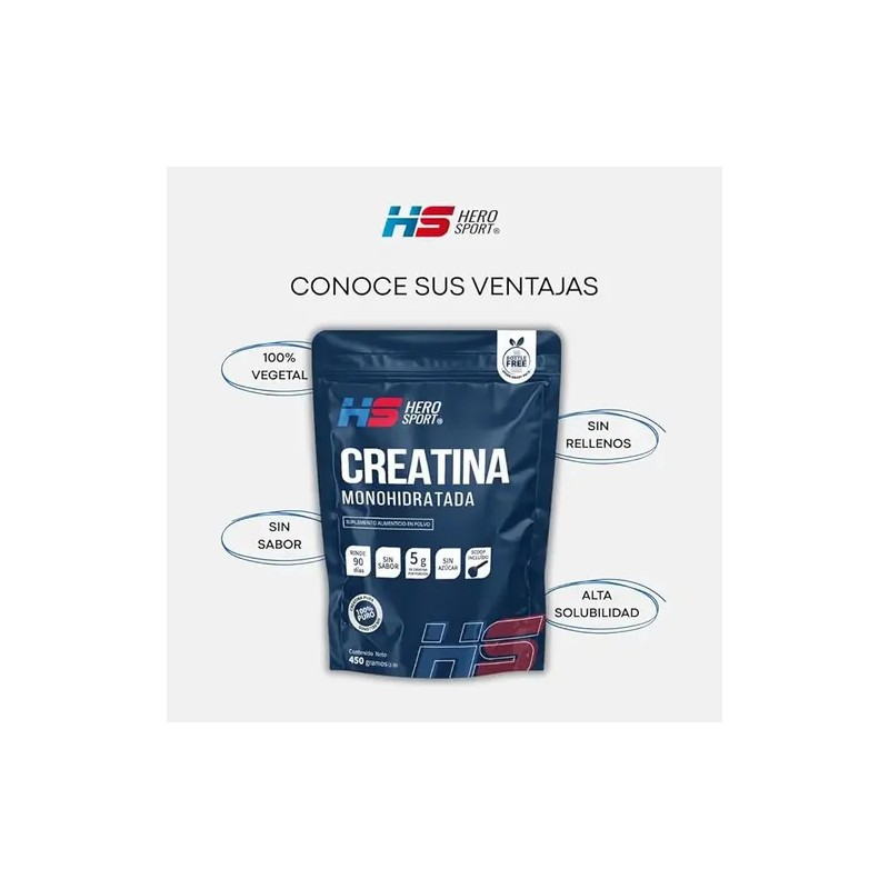 CREATINA 450 GR HERO SPORT