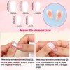 Sethexy Pink Gradient Handmade Press on Nails Medium Coffin Natural