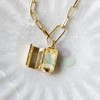 Scout Curated Wears - Stella Locket Necklace - Positive Energy/Pyrite/Gold