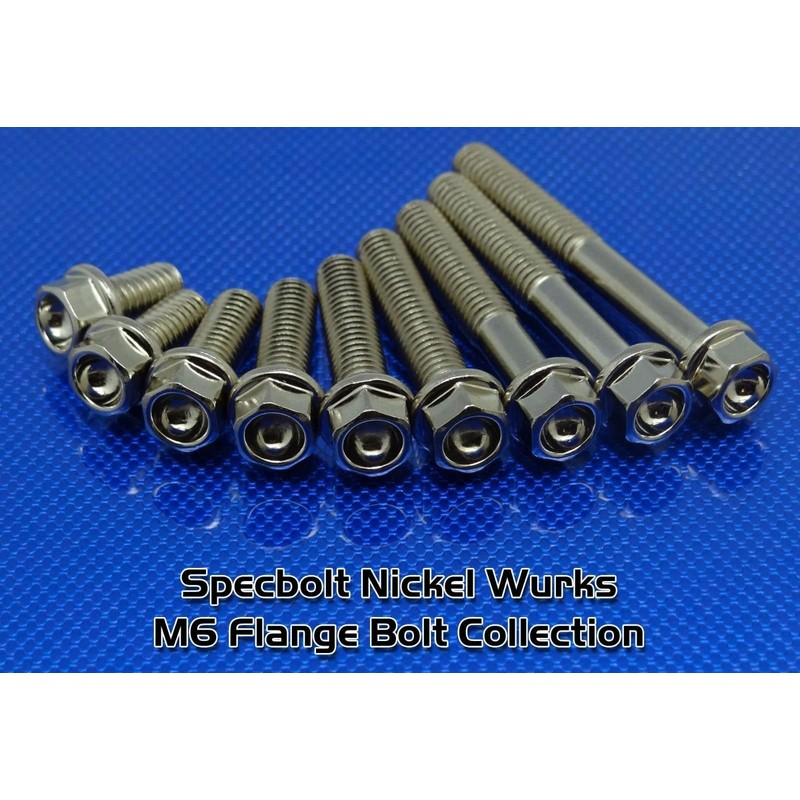 Specbolt Fasteners Nickel Wurks Bolt Kit for KTM and Other