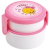 Skater ONWR1AG-A Anti-Bacterial Lunch Box, 2-Tier, Round, 16.9 fl oz