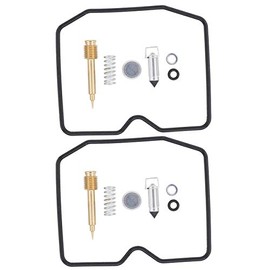 FVLFIL DOO Engy Carburettor Repair Kit 2 Pieces for Ka-wasaki ER5 Twister ER500AB Year 1996-2000