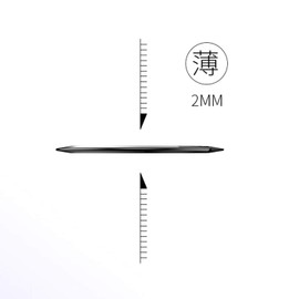 Jaligel Smartphone Ring, Mobile Ring, 0.08 inch (2 mm), Ultra-thin, Improved Type, 90° Inversion, 360° Rotation, Fall Prevention, Ring Type, Stand Function, Finger Ring, Angle Adjustable, Magnetic