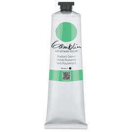5.07 oz. Artists' Grade Oil Color (Set of 2) Color: Radiant Green by Gamblin