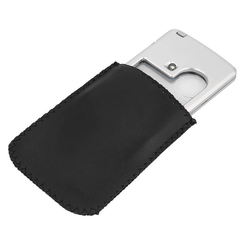 3X 6X Acrylic Lens Credit Card Magnifier with LED Light
