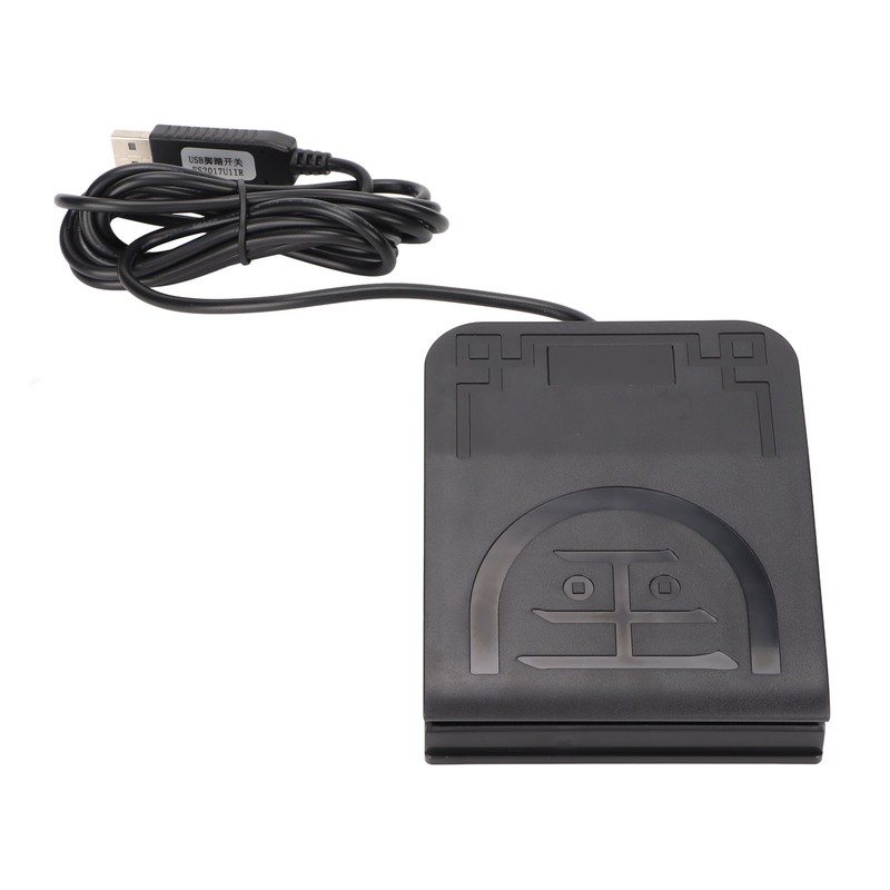 USB Foot Switch Pedal High Sensitivity Multifunctional Ergonomic Pedal Single