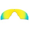 Alphax 24K Gold Polarized Replacement Lenses for Oakley Si M
