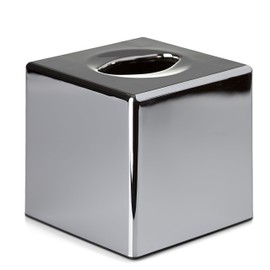 Mellcrest Cube Tissue Box Holders (Chrome)