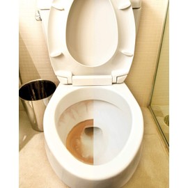 Iron OUT Automatic Bowl Repel Rust and Hard Water Stains with Every Flush, Household Toilet Cleaner