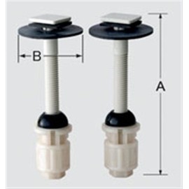 LIXIL INAX Shower Toilet Mounting Bolt Kit (2 Pack) 1000-122A