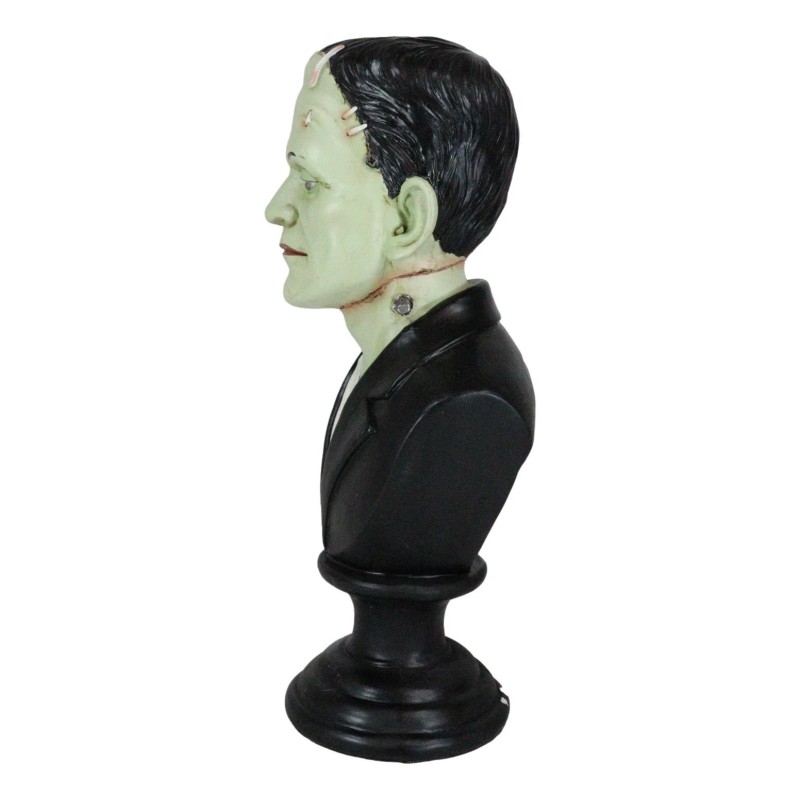 The Groom Mr Frankenstein Bust Figurine With Green Poison LED