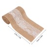 3 Rolls Jute Lace Ribbon Simple Elegant Jute Lace Ribbon