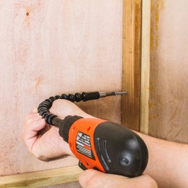 Retoo Bit Holder Extension Flexible Universal Flexible Shaft Bits Shaft Drill for Bits, Extension Rod for Cordless Screwdrivers 29.5 cm, Bit Extension, Drill Extension