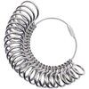 Ring Sizer Gauge Set, with Plastic Ring Sizer Belt Metal