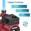 CrestWave Hot Water Recirculating Pump, 125W 115V Automatic Circulation Pump