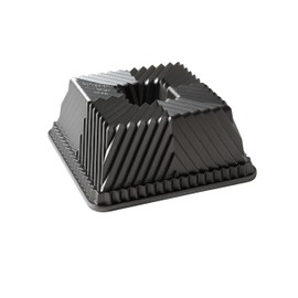Nordic Ware Bundt Squared Pan, 10-Cup Capacity, Graphite