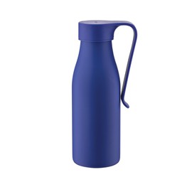 Alessi Away AST01 DAZ - Bottiglia Termica a Doppia Parete con Infusore e Filtro, in Acciaio Inossidabile 18/10 Colorato, 500 ml, Blu
