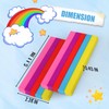 AmoreAngel Crafts 1Big Block Rainbow Pencil Erasers, Large Erasers, Dividable