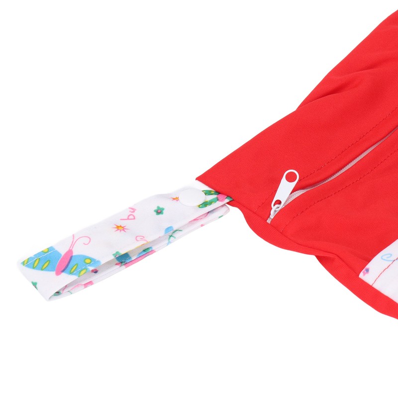 2pcs Cloth Diaper Wet Dry Bags Waterproof Reusable Wet Bags