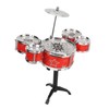Toddler Jazz Drum Kit Hand Eye Coordination High Safety Sturdy