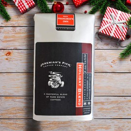 Jeremiah's Pick Coffee 10-Ounce Holiday Blend Whole Bean Coffee