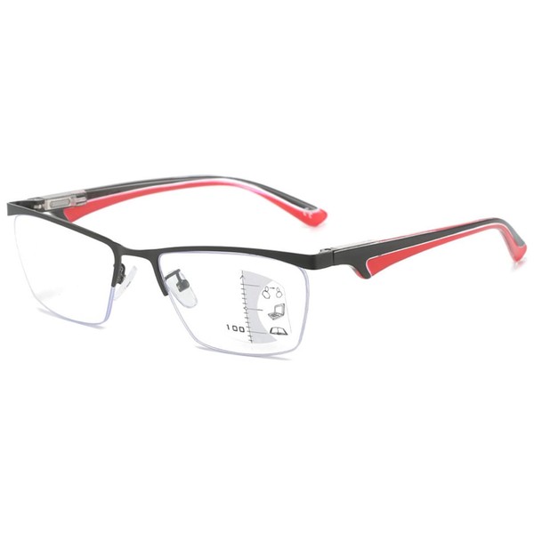 ABETOS Progressive Multifocus Reading Glasses Blue Light Blocking Women Men