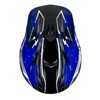 Lunatic, L2006B-15, Youth MX/ATV Helmet DOT Approved - Blue, L
