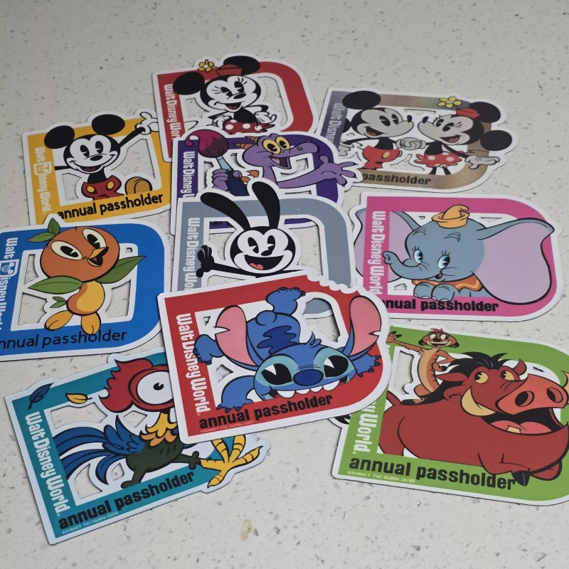 Passholder Magnet Set Of 10 Magnets (Homemade)