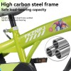 18 Inch Sporty Kids Bike with Training Wheels and Stand