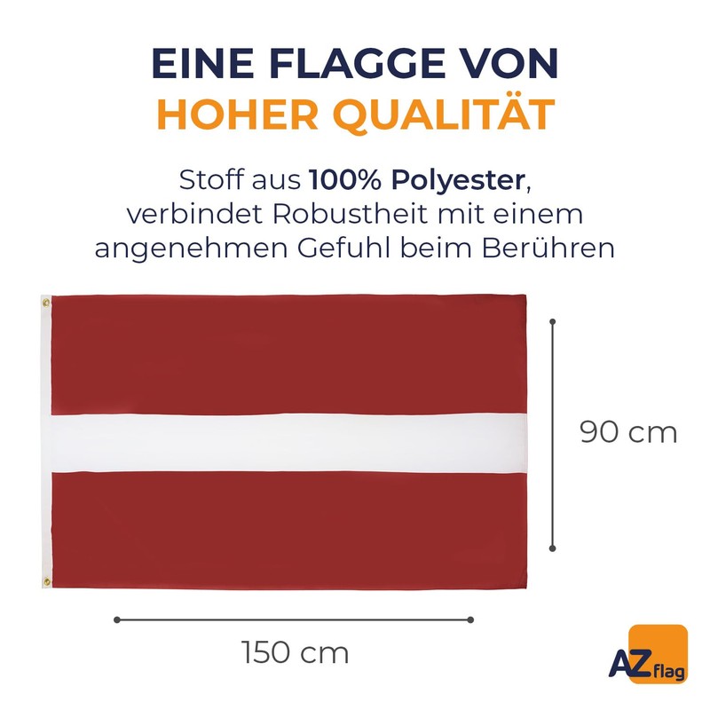 AZ FLAG Latvia Flag 3' x 5' - Latvian flags