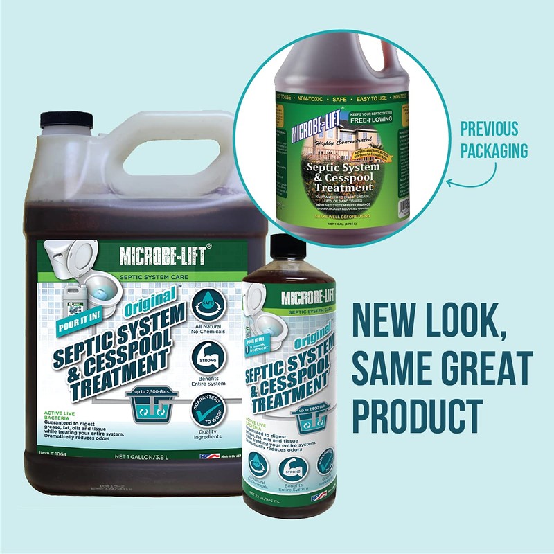 MICROBE-LIFT Original Septic System and Cesspool Treatment, Septic Tank Treatment