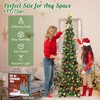 SINTENILL 6 FT Pop Up Christmas Tree with 100 LED