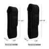 2PCS Flashlight Pouch Holster, Torch Case Holder 5"-8" Flashlight for